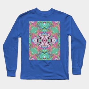 Acid Bath Mother of GOD 4 | meeting god | Mother Nature Mirror | Original Painting by Tyler Tilley Long Sleeve T-Shirt